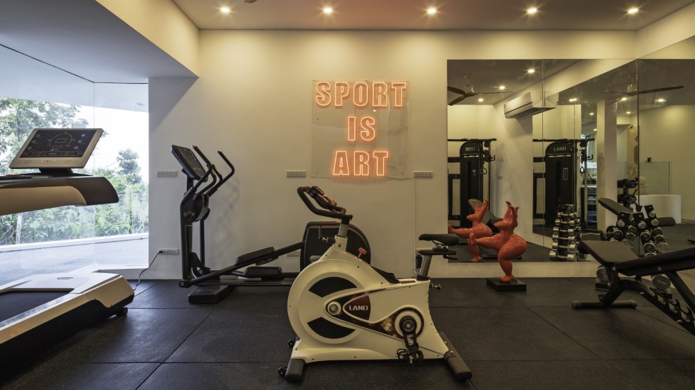 Golden Lotus - Villa Vie - Well equipped gym